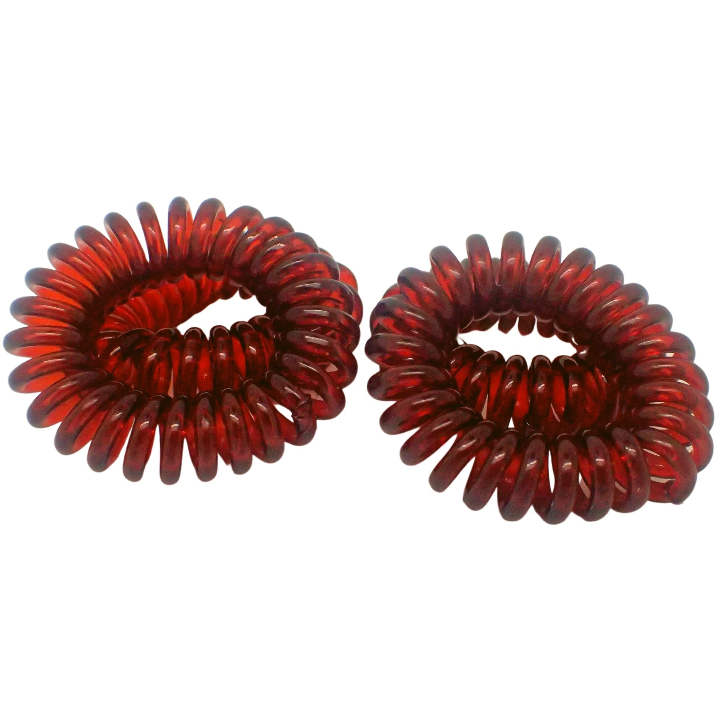 Spiral Hair Ties for Girls and Women, Hair Accessories for Girls, Hair Bobbles, Hair Elastics, Hair Bands for Women, Hair Scrunchies, Elastic Bands for Hair